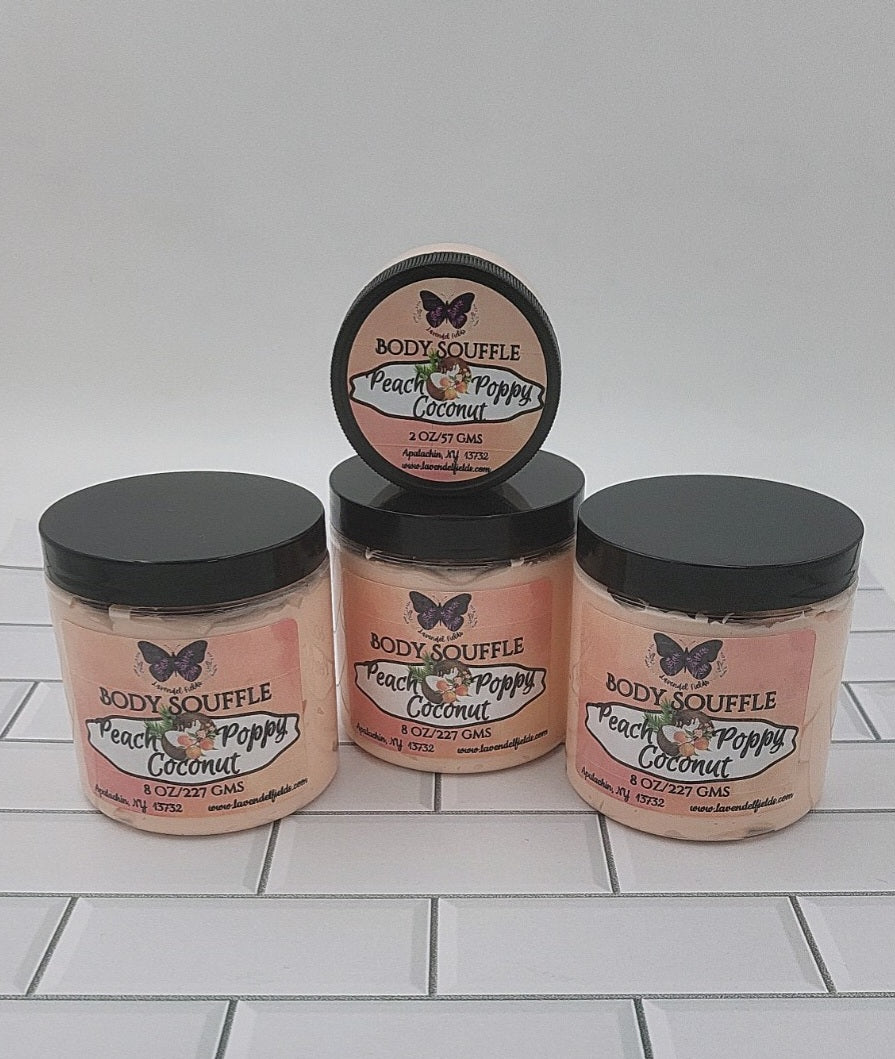 Peach Poppy Coconut Body Souffle