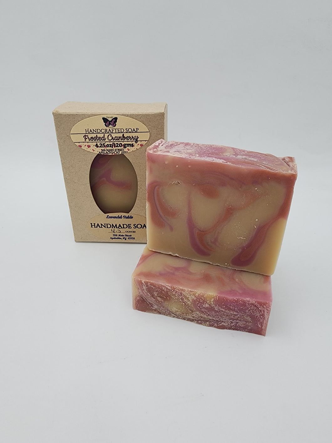 Frosted Cranberry Home Made Soap