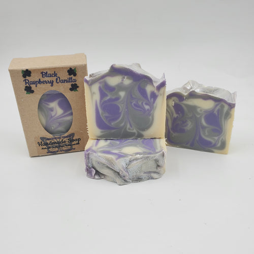 Black Raspberry Vanilla Home Made Soap