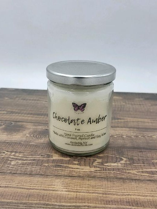 Chocolate Amber Candle