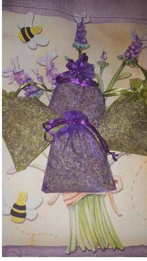 LAVENDER ORGANZA BAG SACHETS