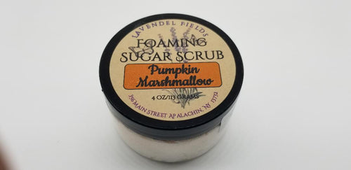 Pumpkin Marshmallow Foaming Sugar Scrub