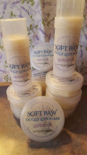 Lavender Soft Paws Doggy Lotion Bar